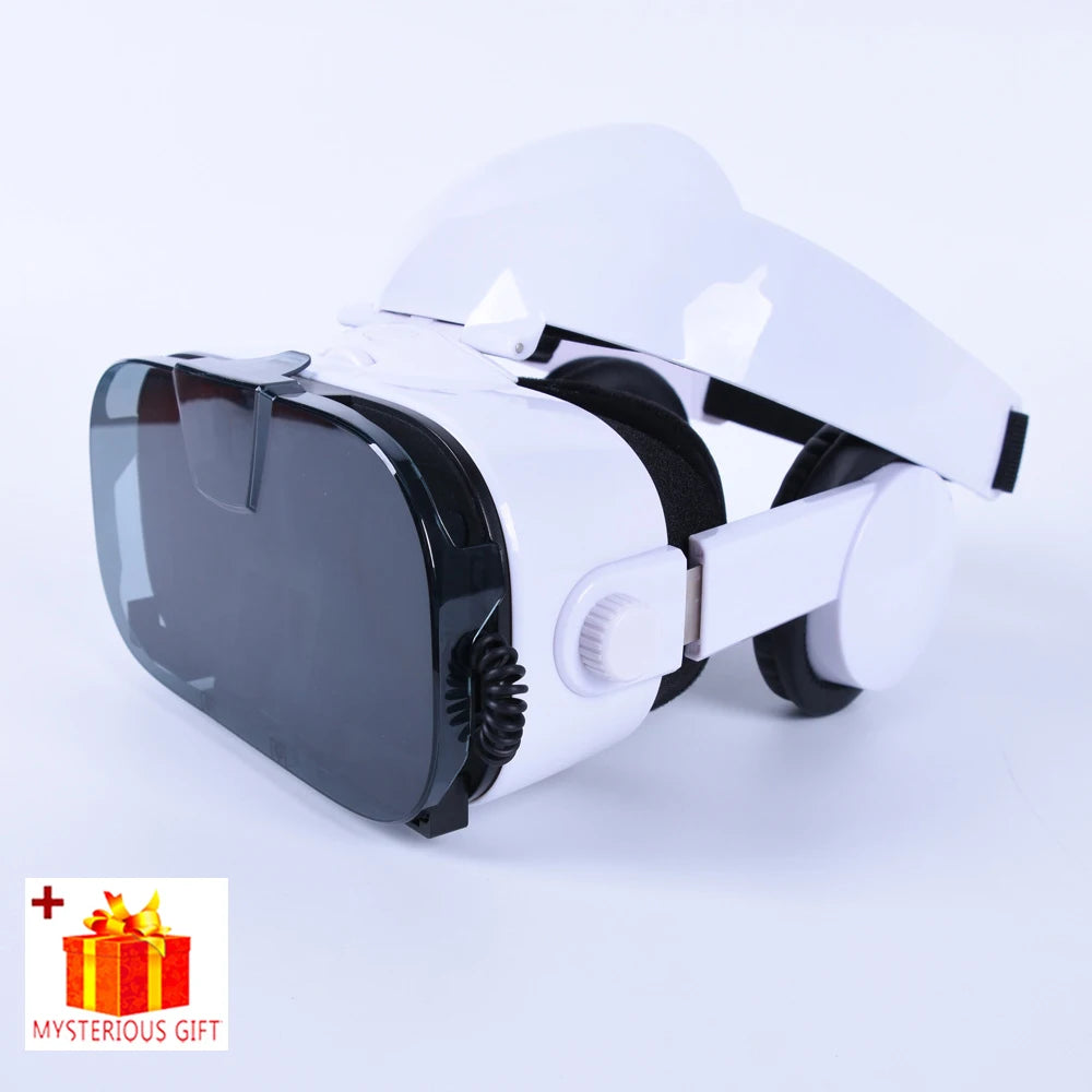 Virtual Reality 3D VR Glasses Headset Phone Viar Device Helmet Lenses Goggles Smart Smartphones Headphone Controller Mobile Game