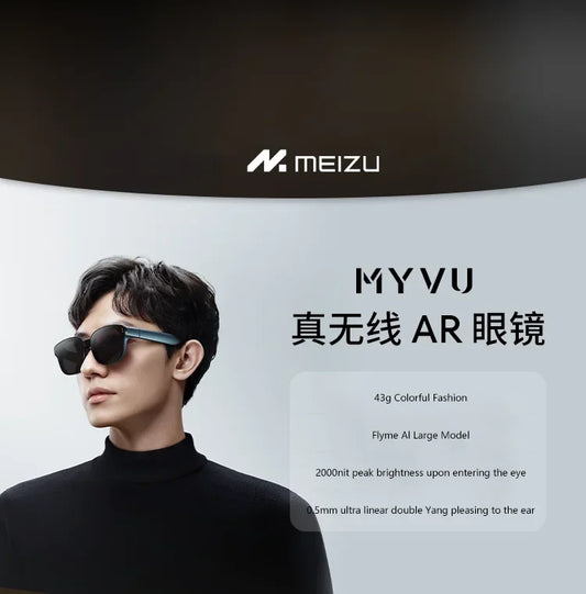 For MEIZU MYVU AR Smart Glasses XR Smart Audio VR Translation Flyme AI Model Multifunctional Navigation for Cycling Driving